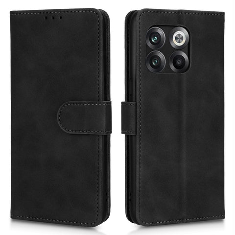 For OnePlus 10T 5G / Ace Pro 5G Wallet Stand Skin-Touch Feeling Phone Case PU Leather Magnetic Clasp Shockproof Cover