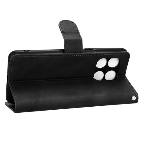 For OnePlus 10T 5G / Ace Pro 5G Wallet Stand Skin-Touch Feeling Phone Case PU Leather Magnetic Clasp Shockproof Cover