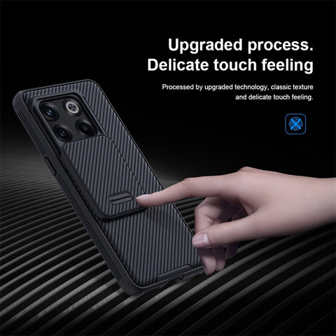 NILLKIN CamShield Pro Series for OnePlus Ace Pro 5G / 10T 5G TPU + PC Phone Case Slide Camera Lens Cover Phone Back Shell