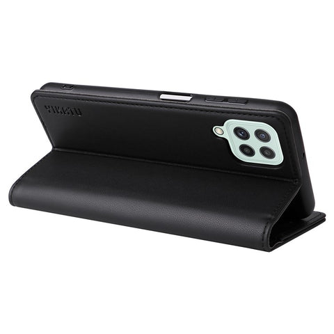 YIKATU YK- 001 Phone Case for Samsung Galaxy A22 4G (EU Version) / M22 4G / M32 (Global Version) 4G, Wallet Stand Magnetic Closure Flip Leather Cover