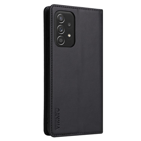 YIKATU Phone Case for Samsung Galaxy A23 5G (Global Version) / 4G / F23 5G / M23 5G / M13 4G, YK- 001 Magnetic Closure Stand Phone Flip Leather Wallet Cover