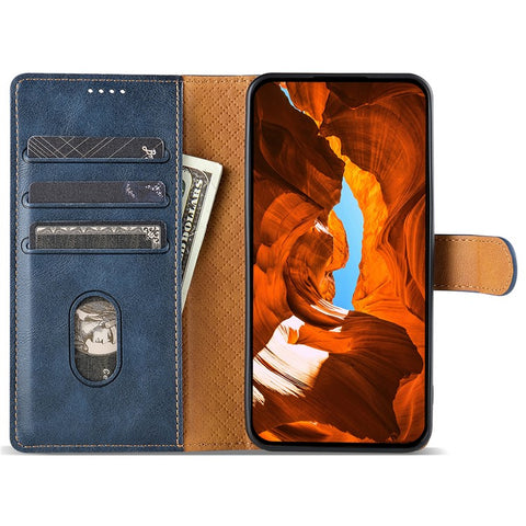 N.BEKUS CSJ-001 For Xiaomi Redmi 13C 4G / 13C 5G / Poco C65 4G / Poco M6 5G / 13R 5G Case Stand Magnetic Leather Phone Cover