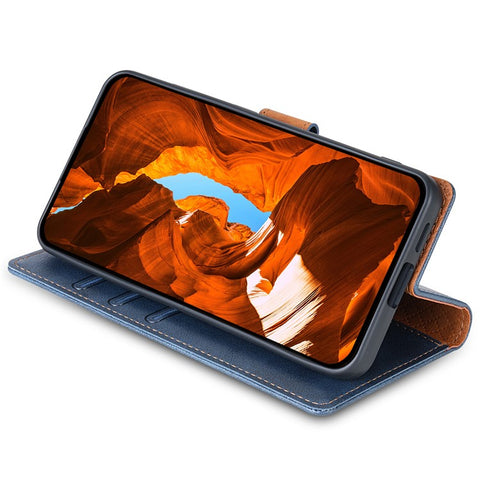 N.BEKUS CSJ-001 For Xiaomi Redmi 13C 4G / 13C 5G / Poco C65 4G / Poco M6 5G / 13R 5G Case Stand Magnetic Leather Phone Cover