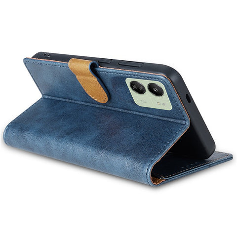 N.BEKUS CSJ-001 For Xiaomi Redmi 13C 4G / 13C 5G / Poco C65 4G / Poco M6 5G / 13R 5G Case Stand Magnetic Leather Phone Cover