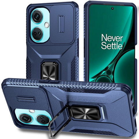 For OnePlus Nord N30 5G / CE 3 Lite 5G / OPPO A9 (2020) Case TPU+PC Phone Cover with Kickstand  /  Lens Guard