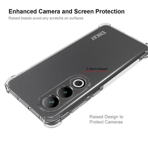 ENKAY HAT PRINCE For OnePlus Ace 3V 5G Clear Case Anti-Slip Edge Drop-Proof TPU Cover