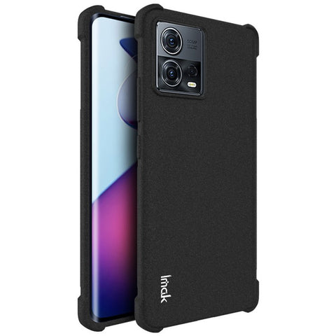 IMAK For Motorola Moto S30 Pro 5G / Edge 30 Fusion 5G Matte Surface Flexible TPU Cover Four Corner Airbag Shockproof Phone Case