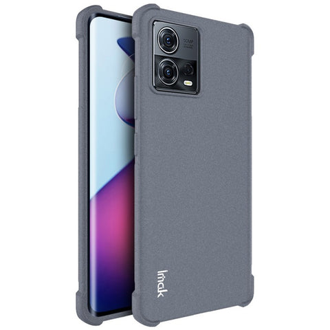 IMAK For Motorola Moto S30 Pro 5G / Edge 30 Fusion 5G Matte Surface Flexible TPU Cover Four Corner Airbag Shockproof Phone Case
