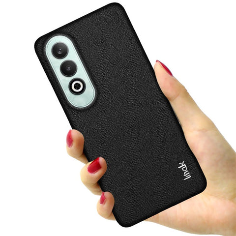 IMAK Ruiyi Series for OnePlus Nord CE4 5G / Oppo K12 Case Leather Coated PC Back Cover
