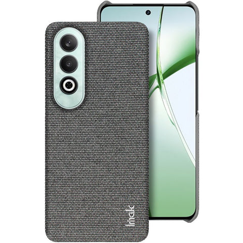 IMAK Ruiyi Series for OnePlus Nord CE4 5G / Oppo K12 Case Fabric Texture Leather+PC Phone Back Cover