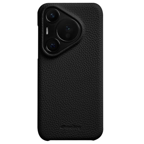 MELKCO For Huawei Pura 70 Pro / Pura 70 Pro+ Case Slim Genuine Cow Leather Back Cover