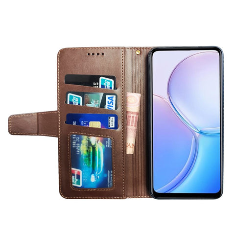 IDEWEI For Xiaomi Poco F6 5G / Redmi Turbo 3 5G Wallet Case PU Leather Phone Cover