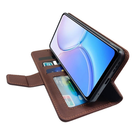 IDEWEI For Xiaomi Poco F6 5G / Redmi Turbo 3 5G Wallet Case PU Leather Phone Cover