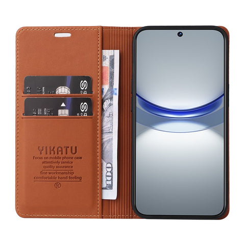 YIKATU YK-001 For Huawei nova 12s 4G / nova 12 Lite 4G / nova 11 Case Strong Magnetic Leather Phone Cover