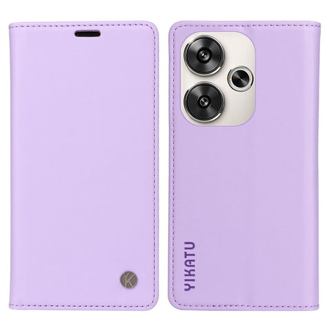 YIKATU YK-001 For Xiaomi Redmi Turbo 3 5G / Poco F6 5G Case PU Leather Wallet Folio Phone Cover