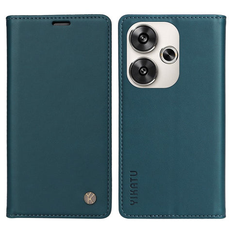YIKATU YK-001 For Xiaomi Redmi Turbo 3 5G / Poco F6 5G Case PU Leather Wallet Folio Phone Cover