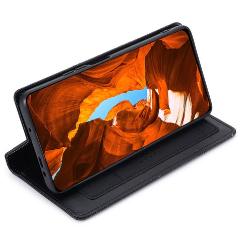 MUXMA MX109 For Samsung Galaxy F55 5G / C55 5G / M55 5G RFID Blocking Phone Case Stand Cover
