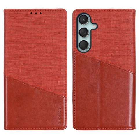 MUXMA MX109 For Samsung Galaxy F55 5G / C55 5G / M55 5G RFID Blocking Phone Case Stand Cover