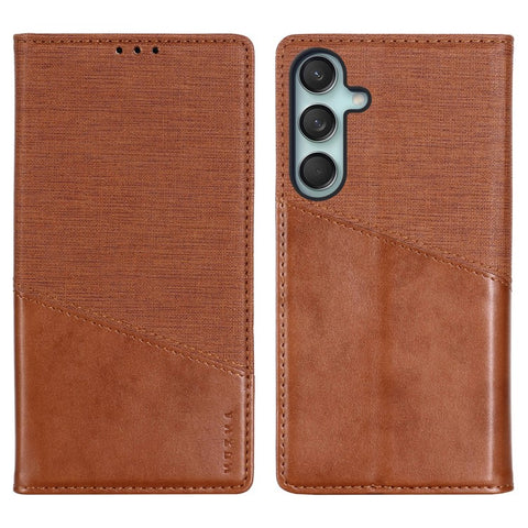 MUXMA MX109 For Samsung Galaxy F55 5G / C55 5G / M55 5G RFID Blocking Phone Case Stand Cover