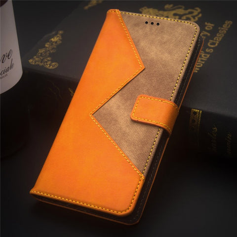 IDEWEI For Motorola Moto G64 5G Stand Case Anti-Scratch Leather Phone Cover