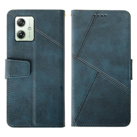 IDEWEI For Motorola Moto G64 5G Case PU Leather Phone Cover Calf Texture Wallet