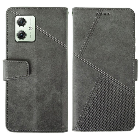 IDEWEI For Motorola Moto G64 5G Case PU Leather Phone Cover Calf Texture Wallet