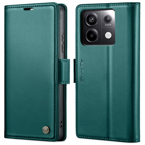 CASEME 023 Series For Xiaomi Redmi Note 13 Pro 5G / Poco X6 5G Case RFID Blocking Wallet Phone Cover