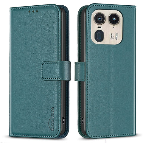 BINFEN COLOR BF17 For Motorola Edge 50 Ultra 5G / Moto X50 Ultra 5G Case Full Protection Leather Phone Cover