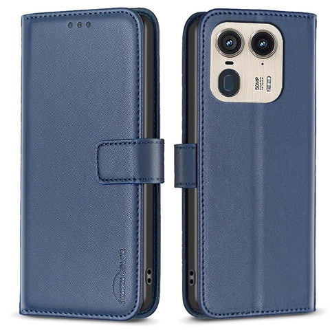 BINFEN COLOR BF17 For Motorola Edge 50 Ultra 5G / Moto X50 Ultra 5G Case Full Protection Leather Phone Cover