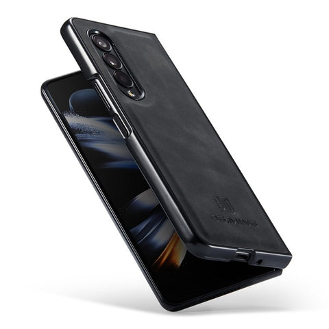 DG.MING M2 Series Phone Case for Samsung Galaxy Z Fold3 5G Shockproof Case Magnetic Absorption Detachable Wallet Phone Case Kickstand Protective Cover