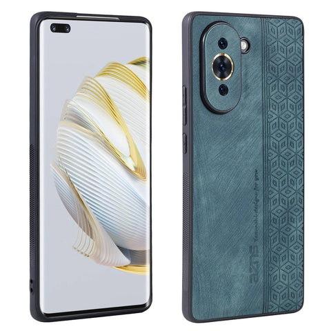 AZNS PU Leather+TPU Phone Case for Huawei nova 10 Pro 4G, Stylish Pattern Imprinted Phone Protective Shell