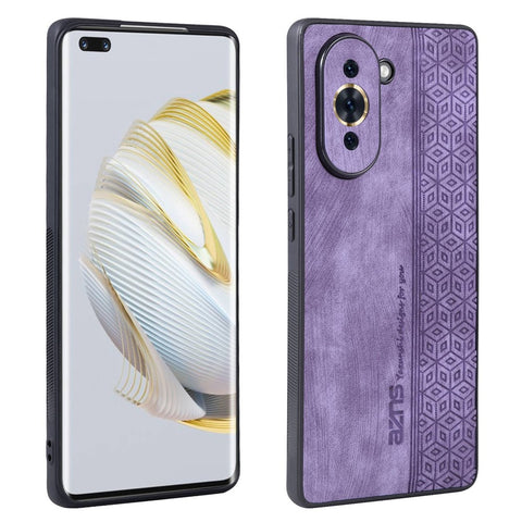 AZNS PU Leather+TPU Phone Case for Huawei nova 10 Pro 4G, Stylish Pattern Imprinted Phone Protective Shell