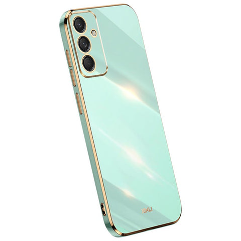 XINLI For Samsung Galaxy M55 5G / C55 5G / F55 5G Case TPU Phone Cover Electroplating Frame