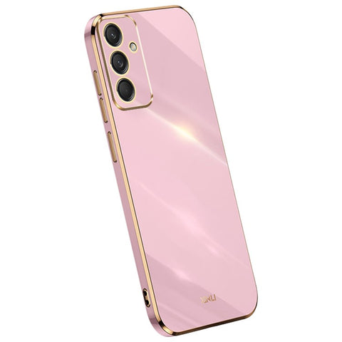XINLI For Samsung Galaxy M55 5G / C55 5G / F55 5G Case TPU Phone Cover Electroplating Frame