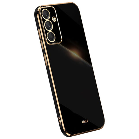 XINLI For Samsung Galaxy M55 5G / C55 5G / F55 5G Case TPU Phone Cover Electroplating Frame
