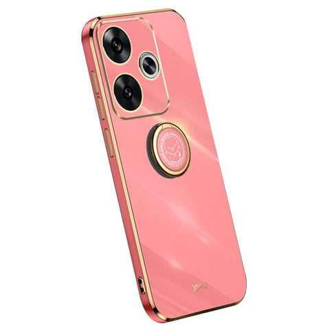 XINLI For Xiaomi Redmi Turbo 3 5G / Poco F6 5G Electroplated Case Soft TPU Cover with Kickstand