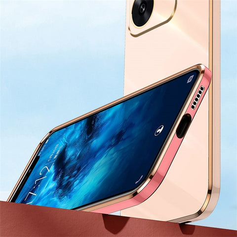 XINLI For Xiaomi Redmi Turbo 3 5G / Poco F6 5G Case TPU Phone Cover Electroplating Edge