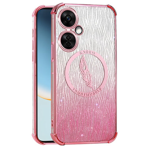 KADEM For OnePlus Nord CE 3 Lite 5G / Oppo K11x 5G Case Anti-Drop Soft TPU Phone Cover Luxury Sparkle