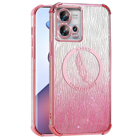 KADEM For Motorola Edge 30 Fusion 5G / Moto S30 Pro 5G Case Soft TPU Shiny Phone Cover Electroplating
