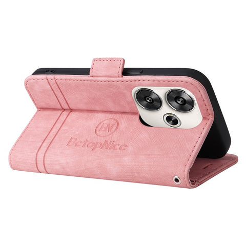 BETOPNICE 001 for Xiaomi Redmi Turbo 3 5G / Poco F6 5G Case Handbag Leather Flip Phone Cover