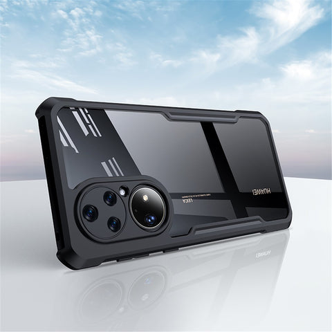 XUNDD for Huawei P50 Pro 4G Beetle Series TPU + Acrylic Hybrid Phone Case Drop-proof Protective Back Cover