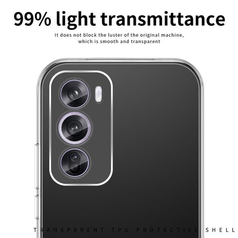 MOFI For Oppo Reno12 Pro 5G (Global) Case Transparent Slim TPU Phone Cover