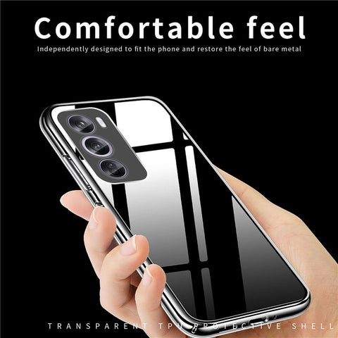 MOFI For Oppo Reno12 Pro 5G (Global) Case Transparent Slim TPU Phone Cover