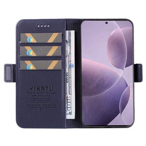 YIKATU YK-003 For Xiaomi Poco F6 Pro 5G / Redmi K70 5G / K70 Pro 5G Wallet Case PU Leather Phone Cover