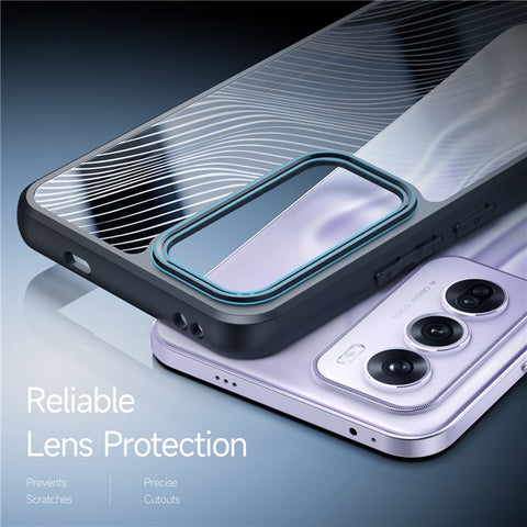 DUX DUCIS Aimo Series For Oppo Reno12 Pro 5G (Global) Case Shockproof Hybrid TPU+PC Phone Cover (REACH Certification)