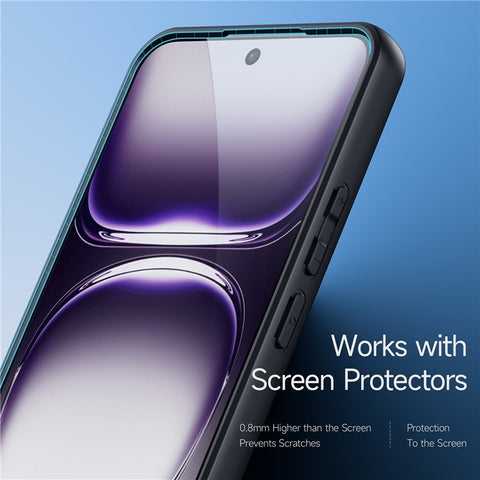 DUX DUCIS Aimo Series For Oppo Reno12 Pro 5G (Global) Case Shockproof Hybrid TPU+PC Phone Cover (REACH Certification)