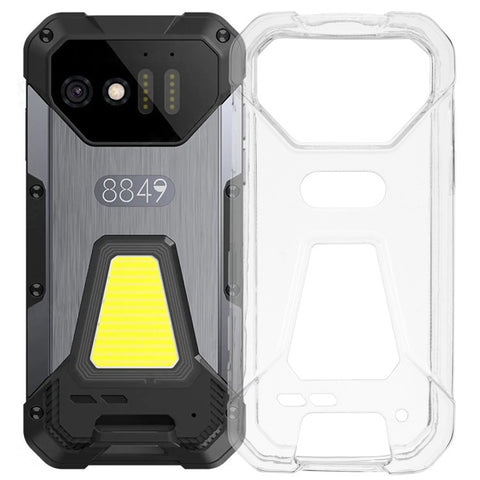 For Unihertz Tank Mini TPU Case Shockproof Phone Cover Camera Lens Protection