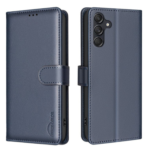 BINFEN COLOR BF32 For Samsung Galaxy M55 5G / C55 5G / F55 5G RFID Blocking PU Leather Phone Case Cover