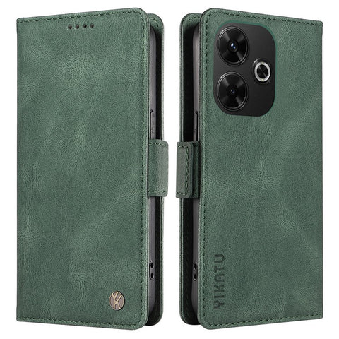 YIKATU YK-005 For Xiaomi Redmi 13 5G / 13 4G Case Stand Wallet Phone Leather Cover