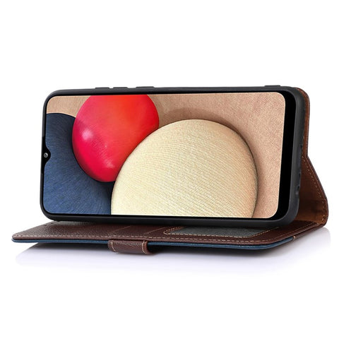 KHAZNEH For Oppo Reno12 Pro 5G (Global) Wallet Case RFID Blocking Leather Phone Cover